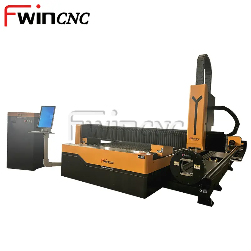 Sheet and tube fiber laser cutting machine 3