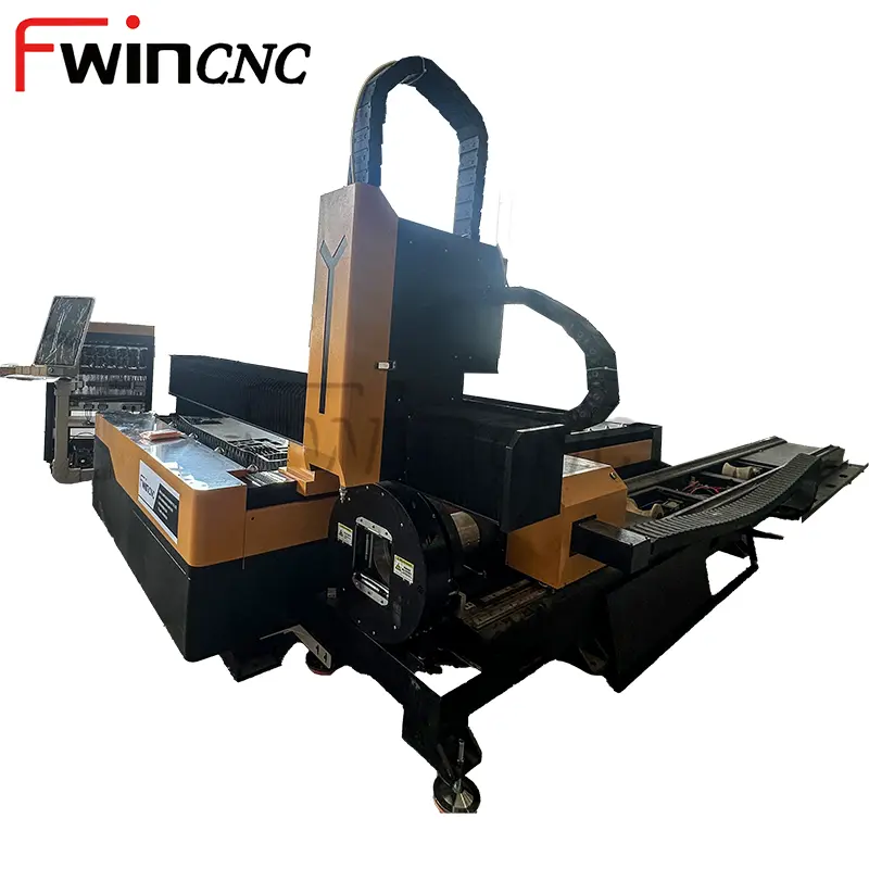 Sheet and tube fiber laser cutting machine 3