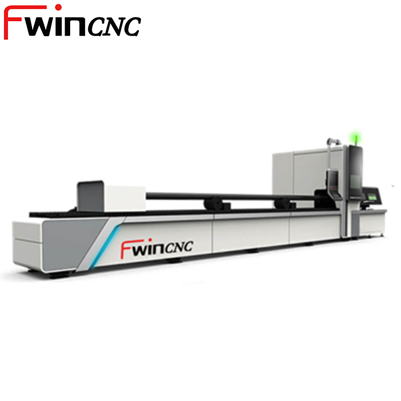 fwincnc laser cutting machine for metal plate ipe square tube pipe cutter