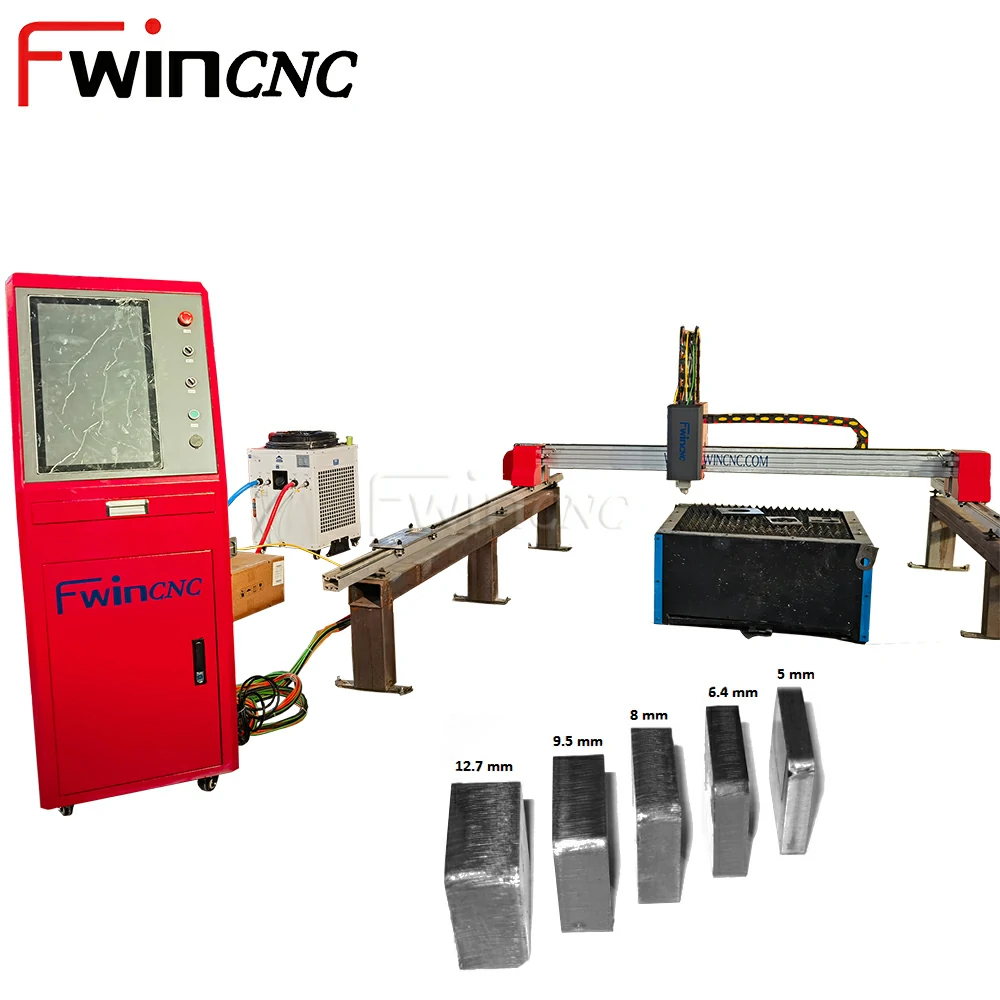 fwincnc 3015 fiber laser cutting machine portable mini laser cutter machine cnc metal mild steel cutting 2000mm 3000mm