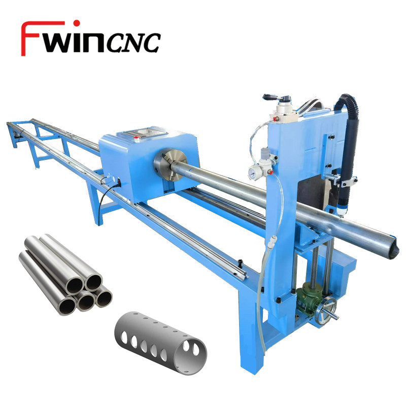 OEM CNC Plasma Cutter Machine for Round Pipe 6m Rotation for Structural Steel