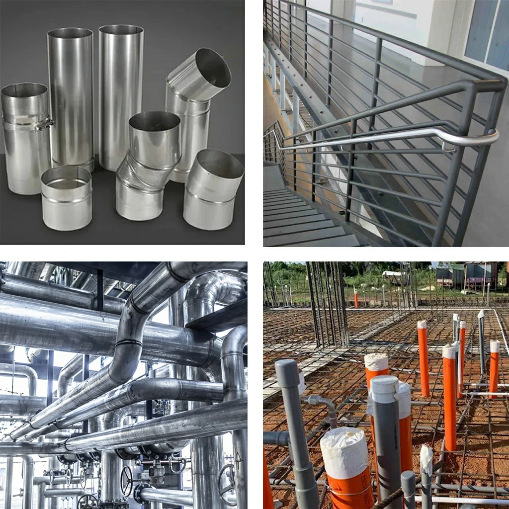 plasma Round Pipe Cutting Machine applications