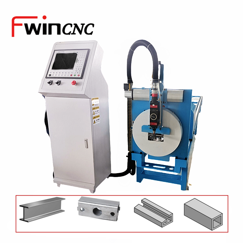 240KGS Compact CNC Plasma Cutter for Round & Square Pipes for New Workshop Use