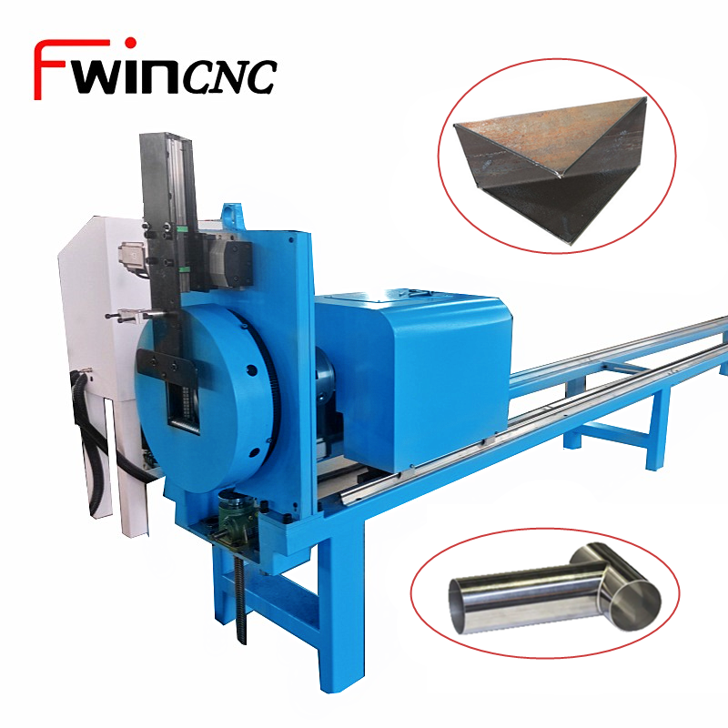 CNC Laser Pipe Cutting Machine with Auto Loading Metal Tube Profile Structural Steel