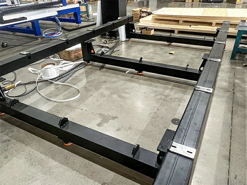 CNC milled high-precision cutting frame