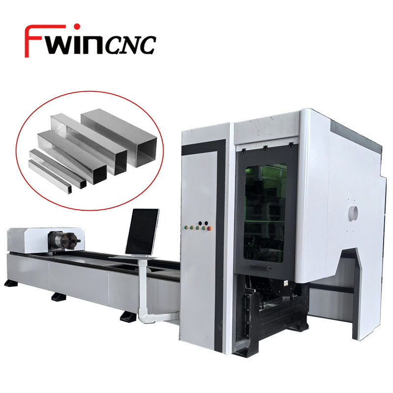 Closed Type Heavy Duty Metal Pipe Laser Cutting Machine