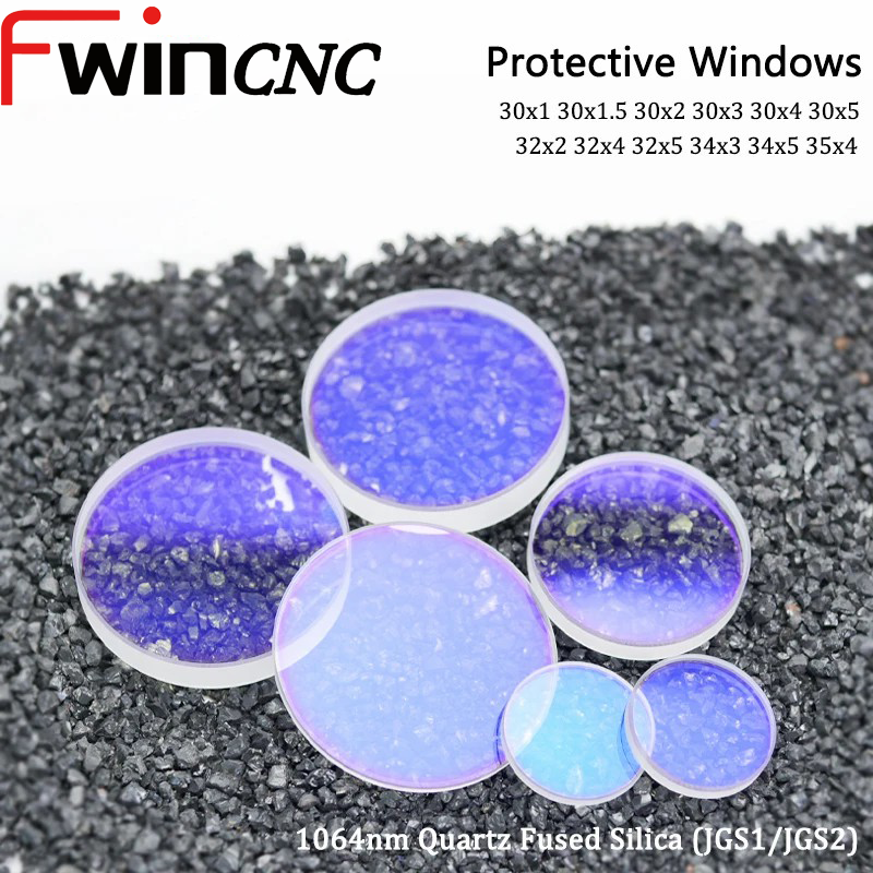 Laser Cutting Machine-Lens-Dia30-32-34-35-37-raytools-bodor-wsx-precitec-protective-lens