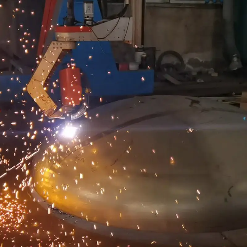 head dome cnc plasma bevel cutting machine torch05