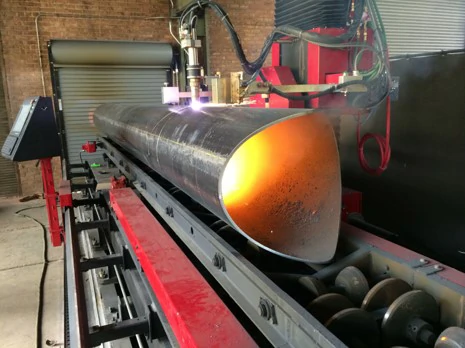 plasma tube cutting machine