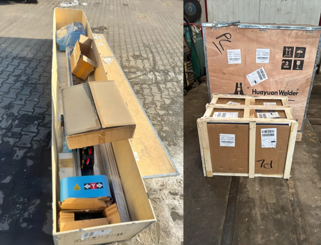 portable plasma cutting machine package