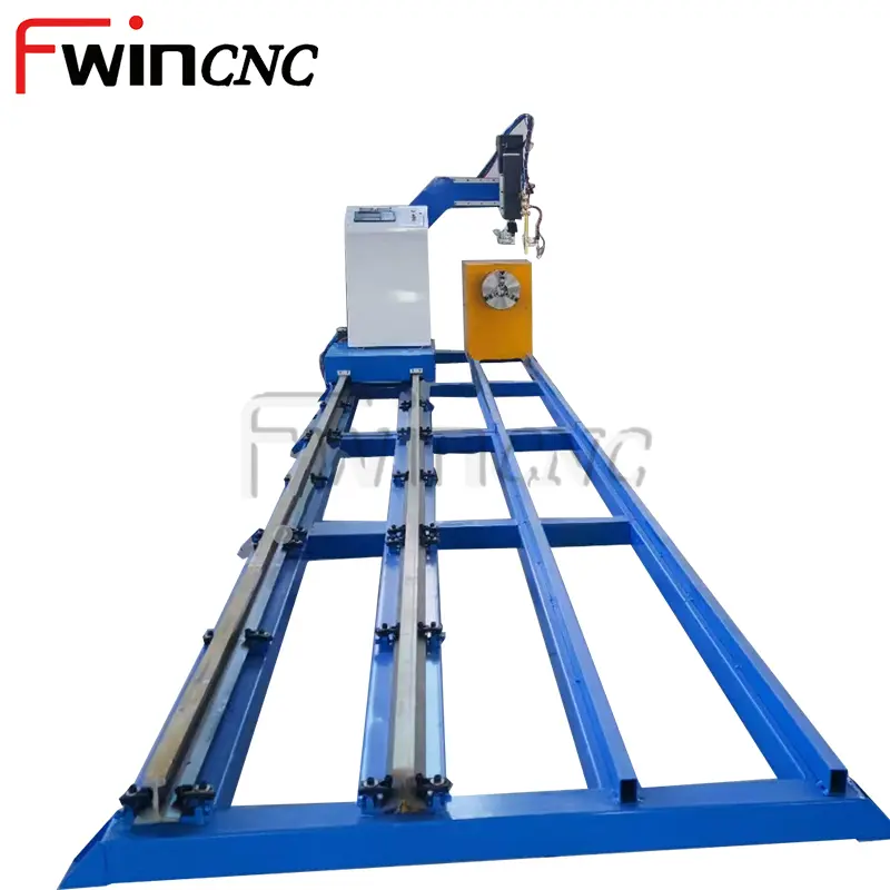 Automatic Feeding Round Tube Square Tube CNC Plasma Cutting Machine Clean Cuts3