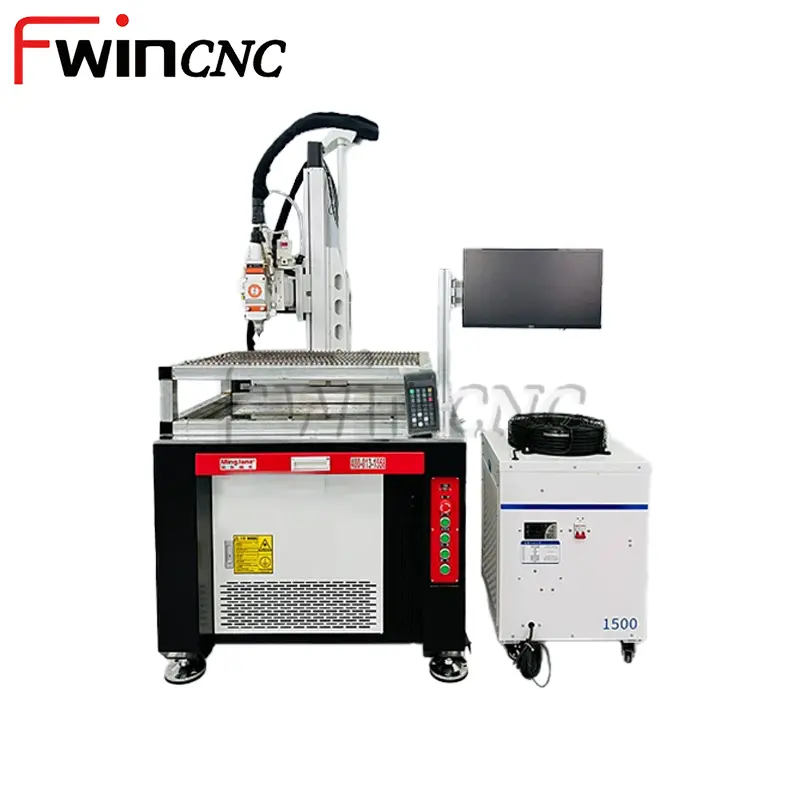 3-in-1 Compact Laser Workstation Cutting Welding Cleaning Integrated System3