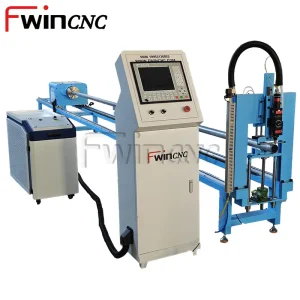 Fwincnc budget-friendly fiber laser pipe cutting machine for round tube processing