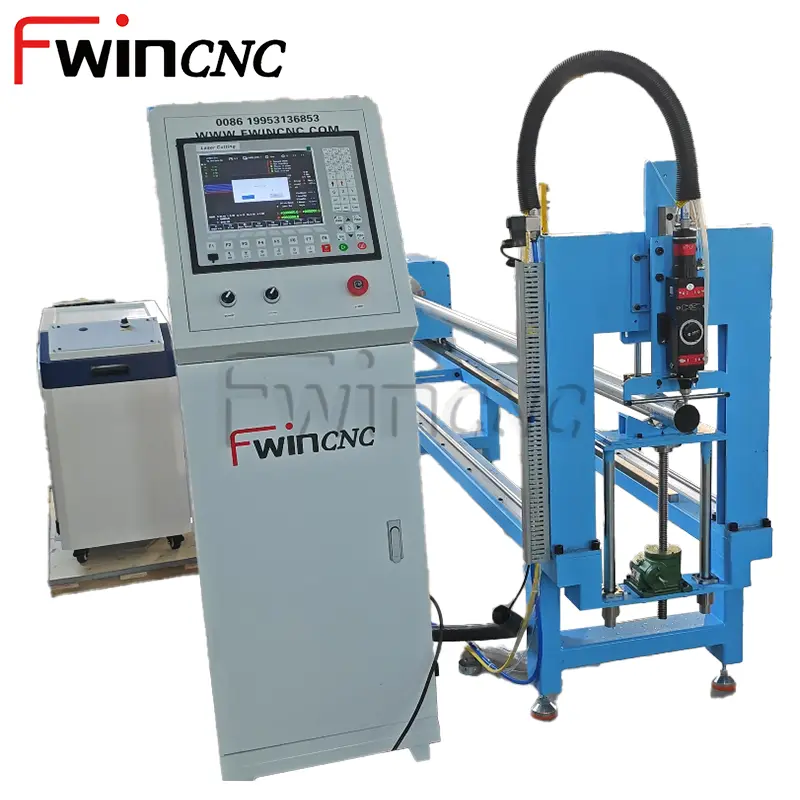 Budget-Friendly Fiber Laser Pipe Cutting Machine for Round Tube2