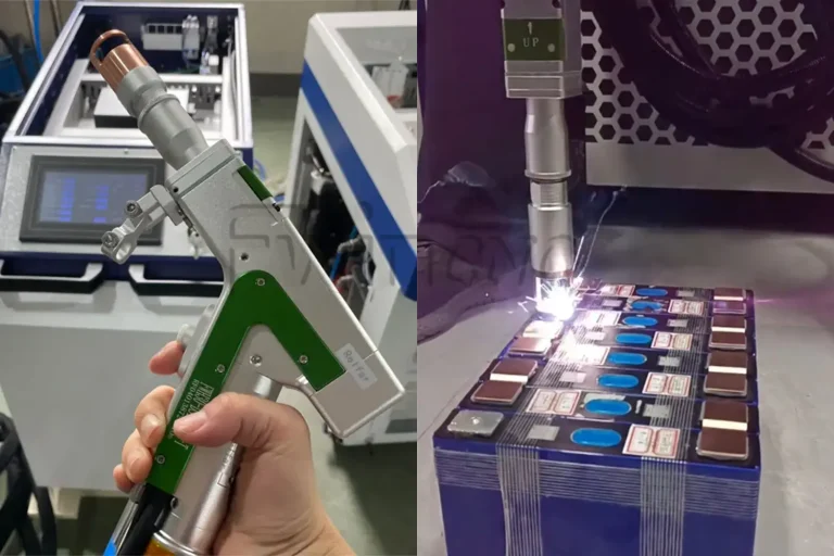 fwincnc 5 IN 1 portable Handheld laser welding machine Battery Welder brass aluminum Laser Energy Storage Welding 96