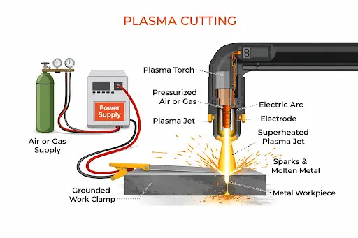 CNC Plasma Machine Troubleshooting gas pressure